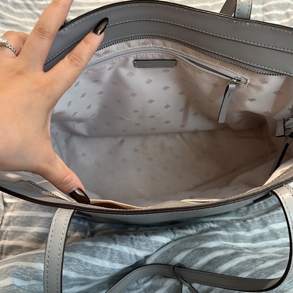 Kate spade leather grey tote - Picture 5 of 5